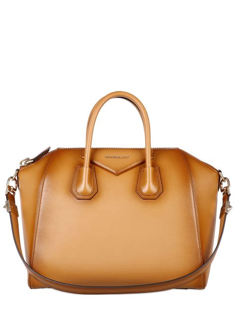 buy givenchy antigona dark brown handbag|Givenchy antigona handbag price.